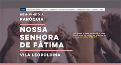 Desktop Screenshot of nsrafatima.org.br