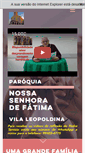 Mobile Screenshot of nsrafatima.org.br